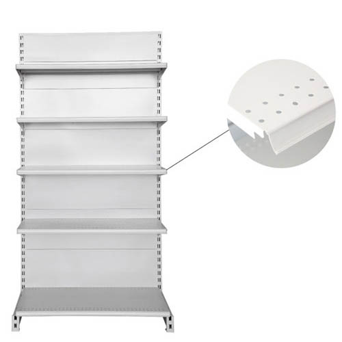 Commercial Shelving With Holes On, Commercial Wall Shelving