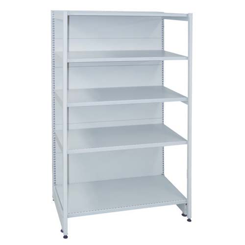 Heavy duty store display shelves