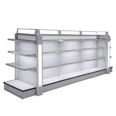 Shampoo cosmetics shelving